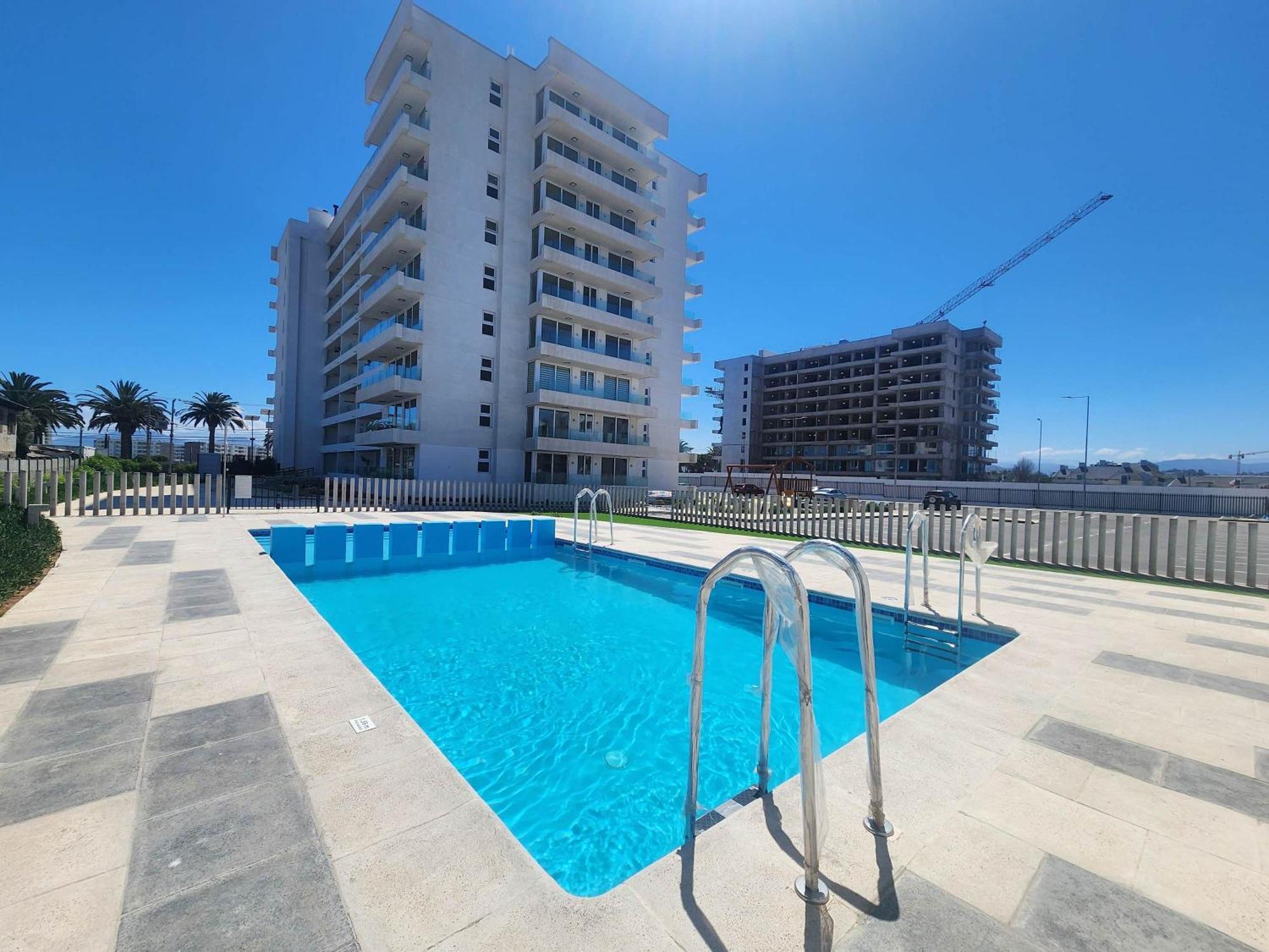 Apartamento Hom I Estudio Nuevo En Con Piscina 2pax 708 *